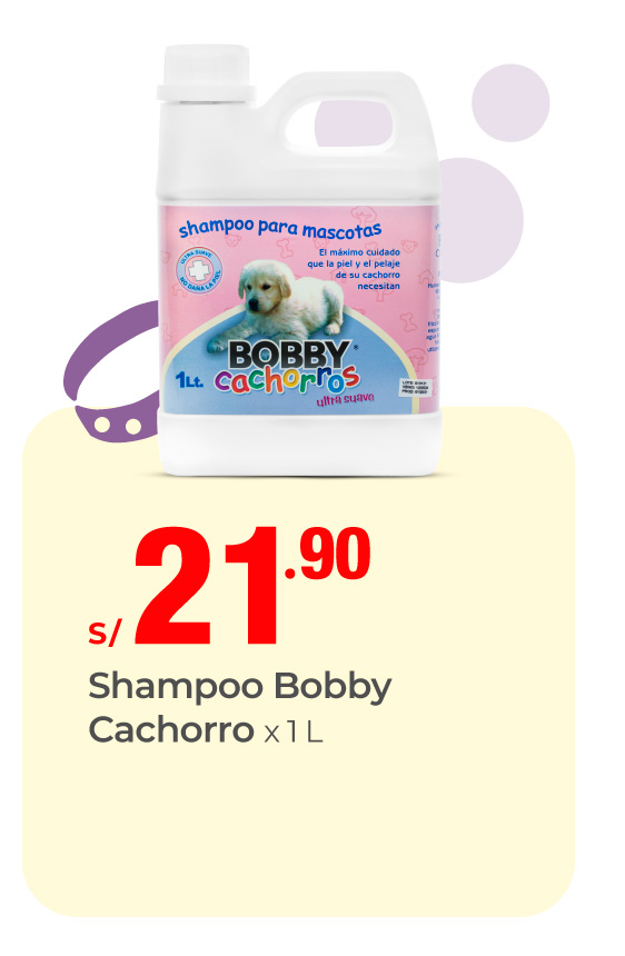 shampoo bobby cachorro