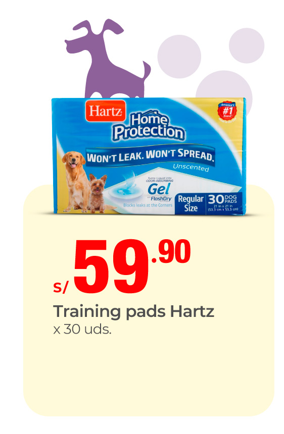 training pads hartz