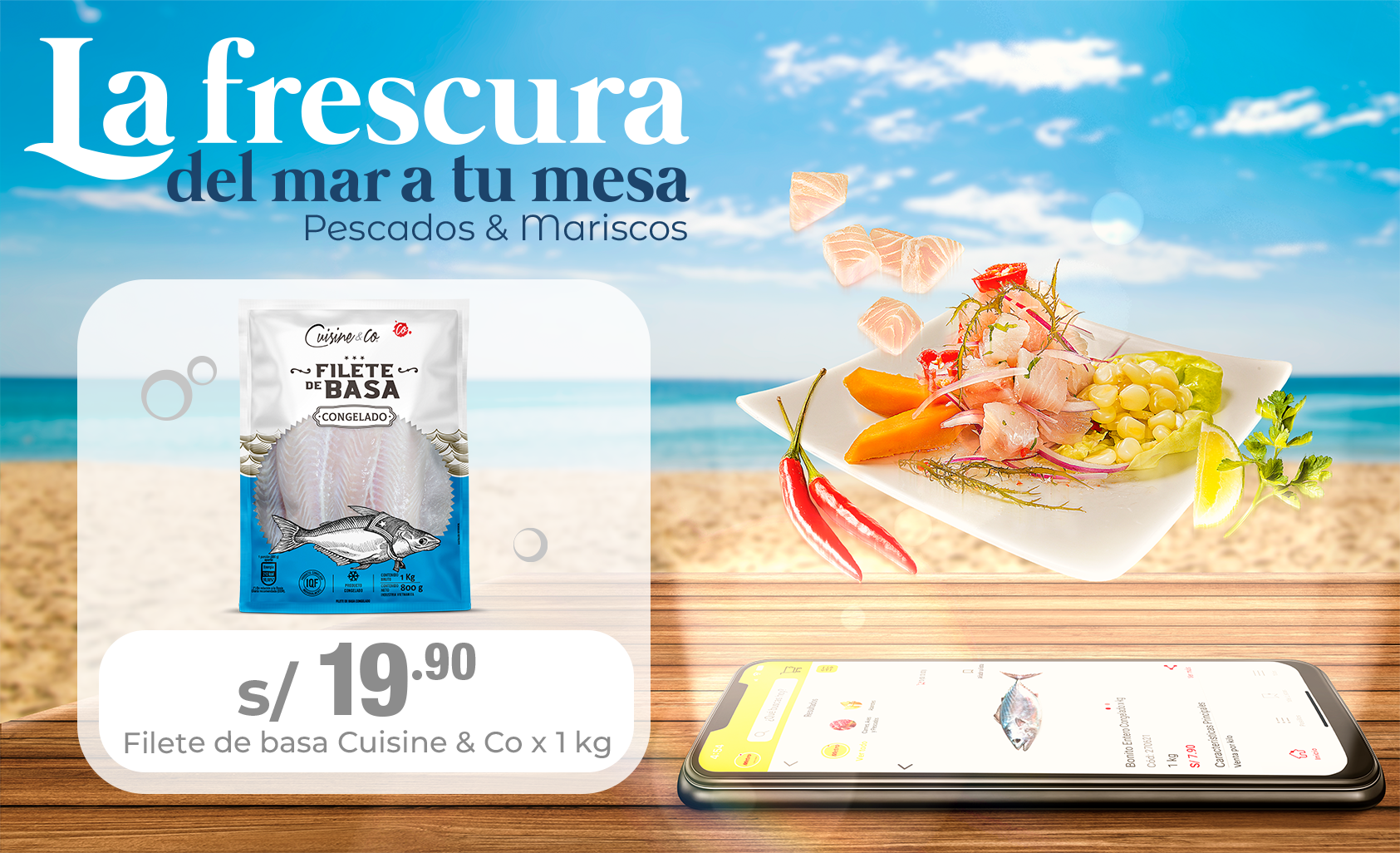 metro pescados y mariscos 2023