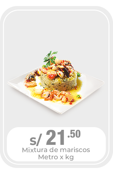 metro pescados y mariscos 2023