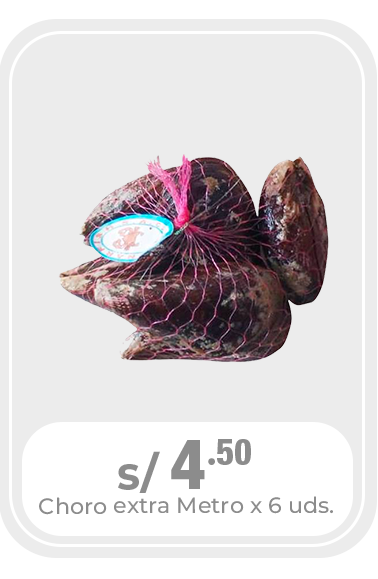 metro pescados y mariscos 2023